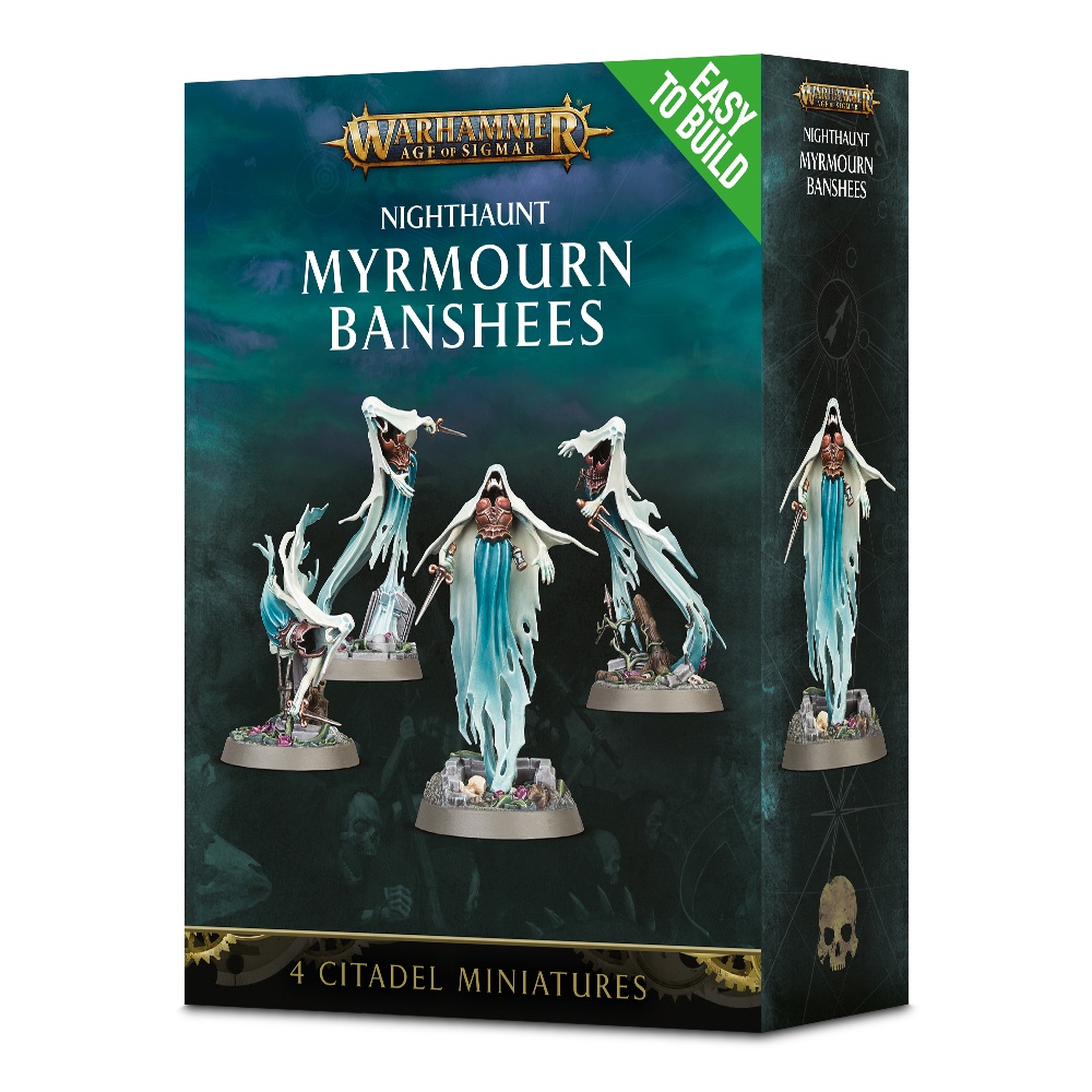 Warhammer 71-11 Nighthaunt Easy to Build Myrmourn Banshees