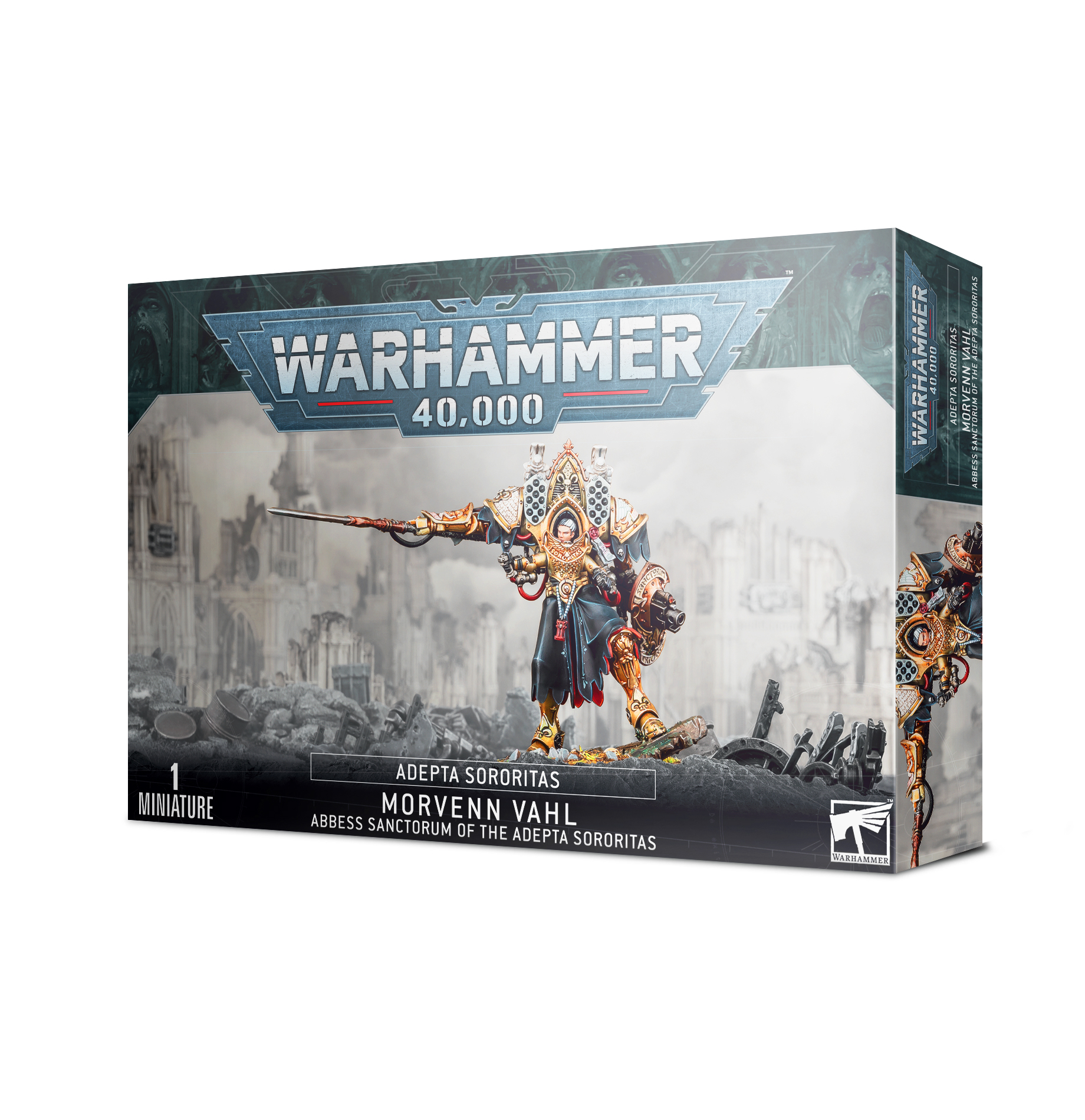 Warhammer 52-37 Morvenn Vahl, Abbess Sanctorum of the Adepta Sororitas