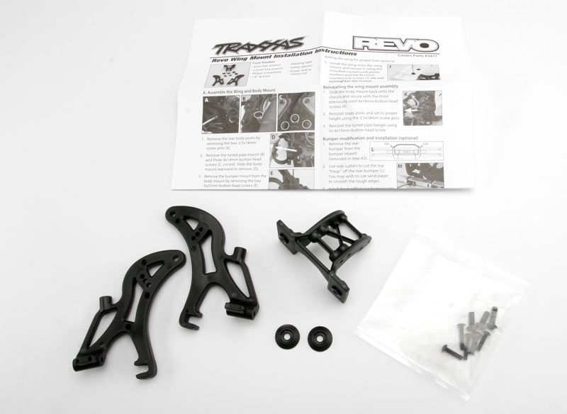 Traxxas 5411 Wing mount, Revo (complete minus wing, part #5412 or other)