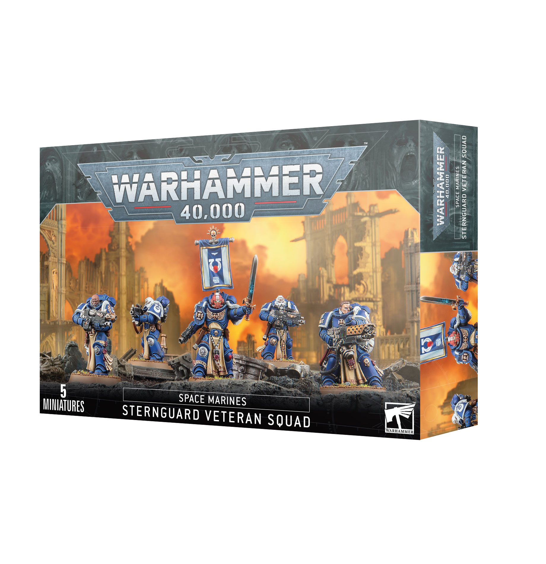 Warhammer 48-49 Space Marines: Sternguard Veteran Squad