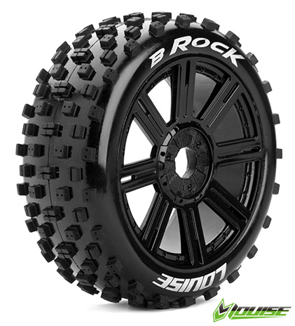 Louise L-T3270B Tire & Wheel B-ROCK 1/8 Buggy Sport (2)