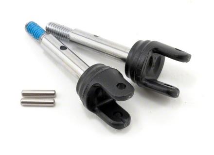 Traxxas 6853X Stub axles, rear(2)