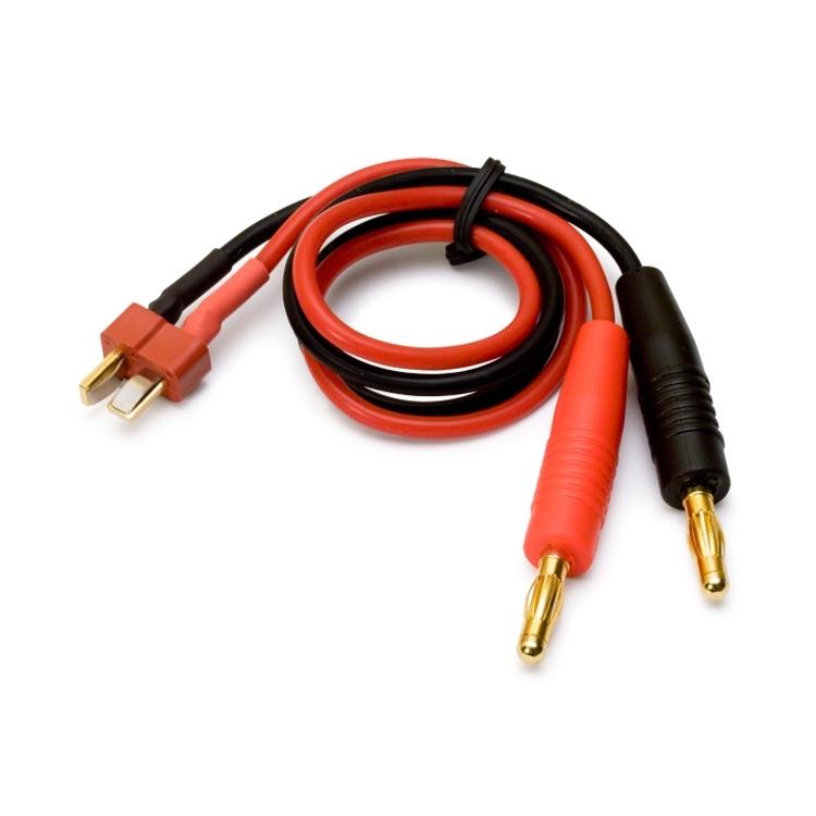 Dynomax B9703 Charge cabel 4mm banan -T-Plug