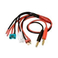 Dynomax b9706 Latauskaapelt 4mm banan - Multi power pack