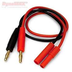 Dynomax B9691 Latauskaapeli 4mm banan - 4mm