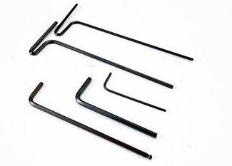 Traxxas 5476X Hex Wrenches 1,5/2/2,5/3mm & 2,5mm Ball