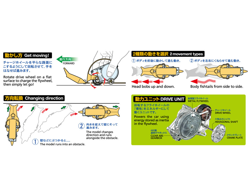 Tamiya 70223 Friction Powered Snail  - 3