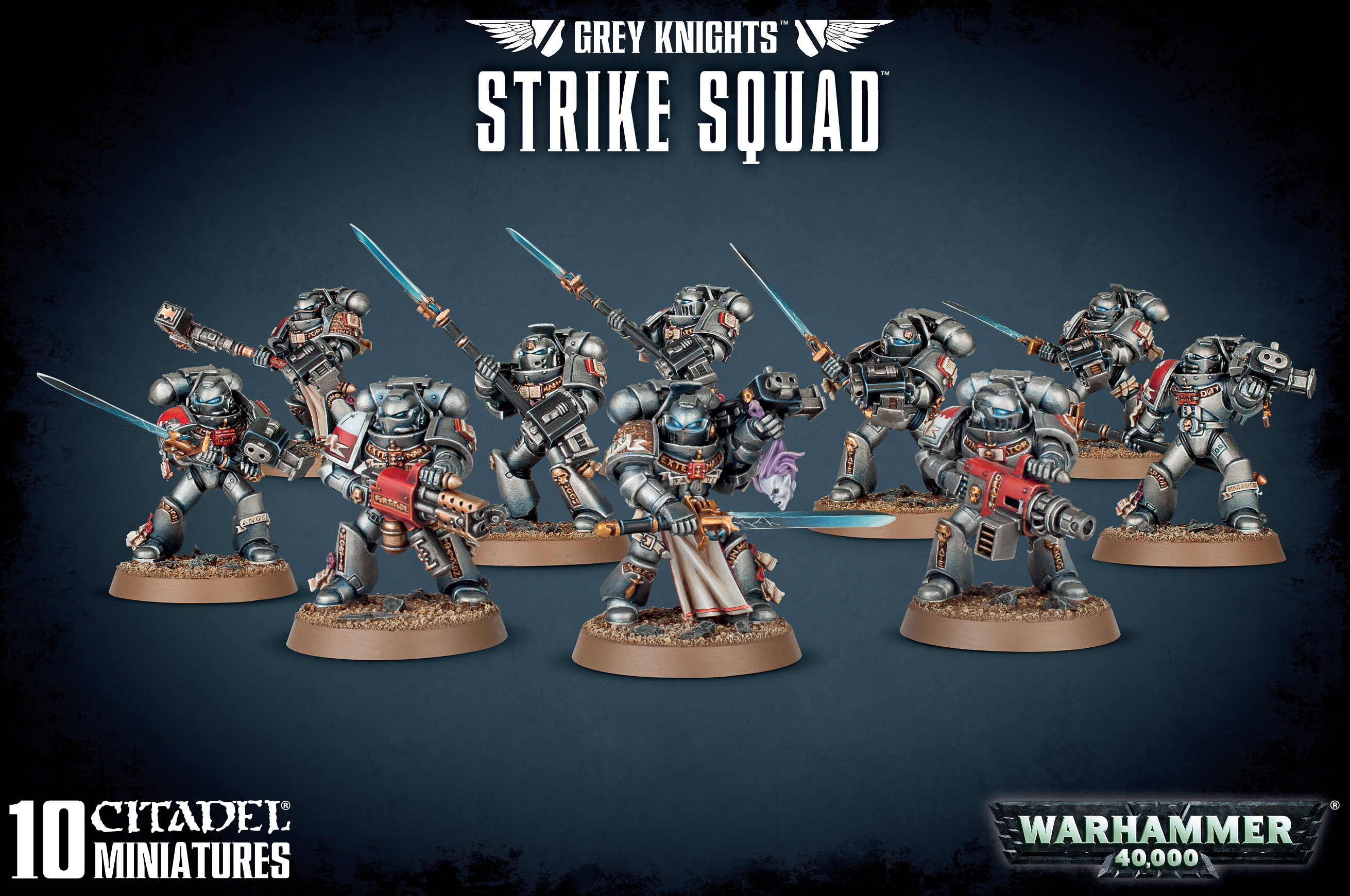 Warhammer 57-08 Grey Knights Strike Squad