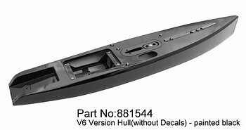 Joysway 881544 Hull Dragon Force 65 V6 Black