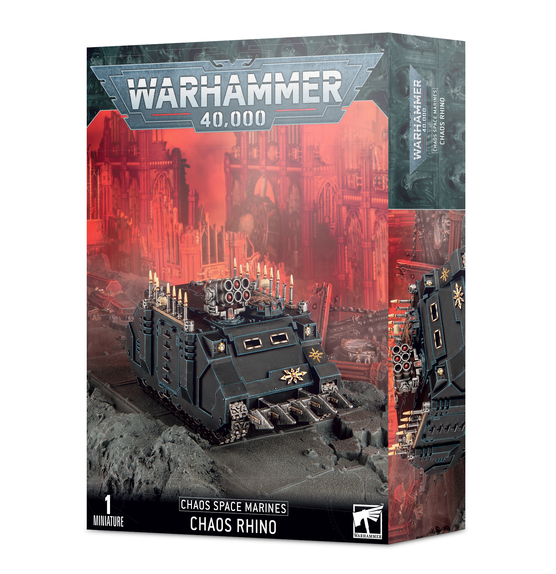 Warhammer 43-11 Chaos space marines: Chaos Rhino 
