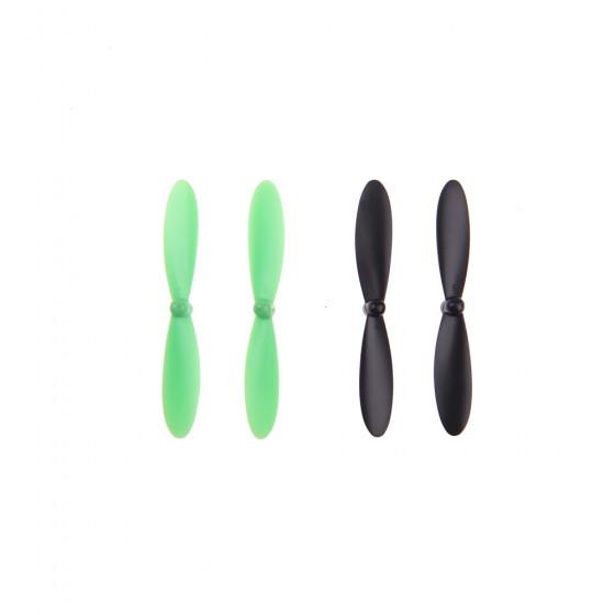 Hubsan H107-A36 x4 propeller black/green