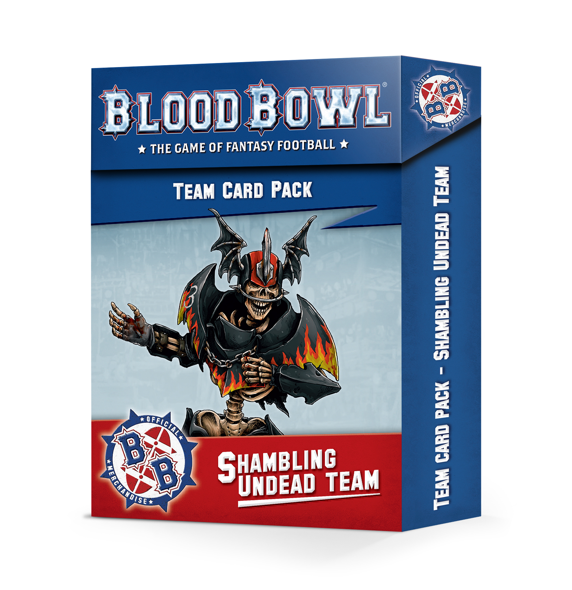 Blood Bowl 200-53 Shambling Undead Team cards