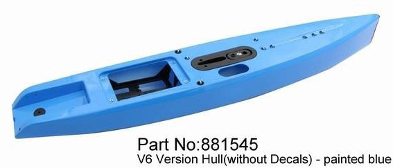 Joysway 881545 Hull Dragon Force 65 V6 Blue