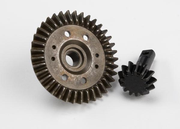 Traxxas 5379X Ring gear, differential/ pinion gear