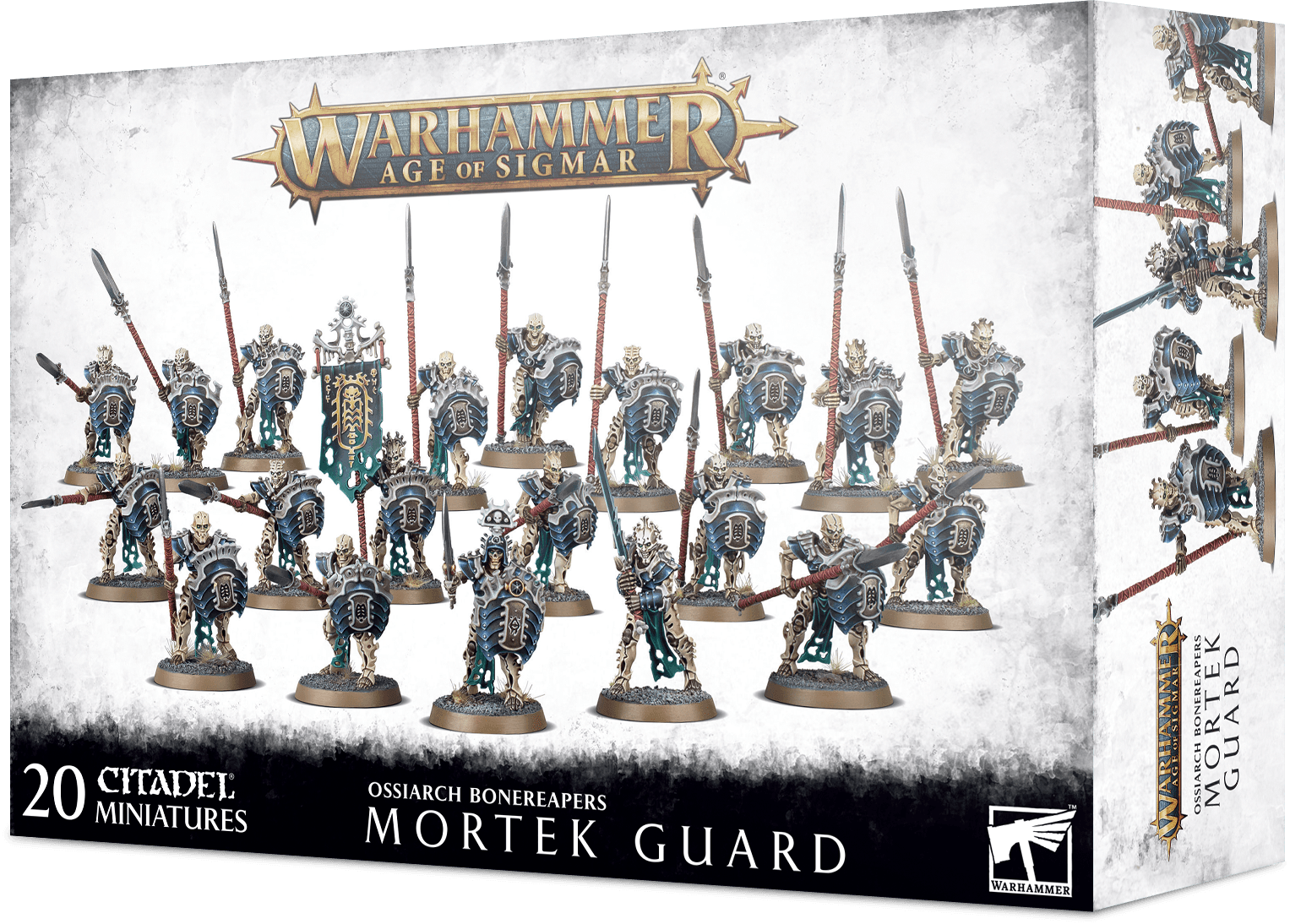 Warhammer 94-25 Age of Sigmar Ossiarch Bonereapers: Mortek Guard