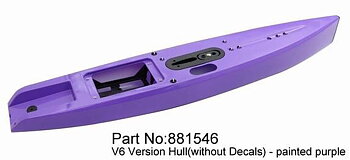 Joysway 881546 Hull Dragon Force 65 V6 Purple