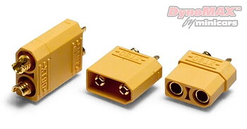 Dynomax B9566 XT90 4.5mm pair
