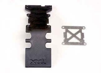 Traxxas 4938  Skidplate, rear black