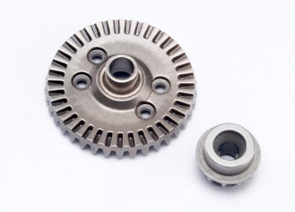 Traxxas 6879 Ring gear, differential/ pinion gear, differential (rear)
