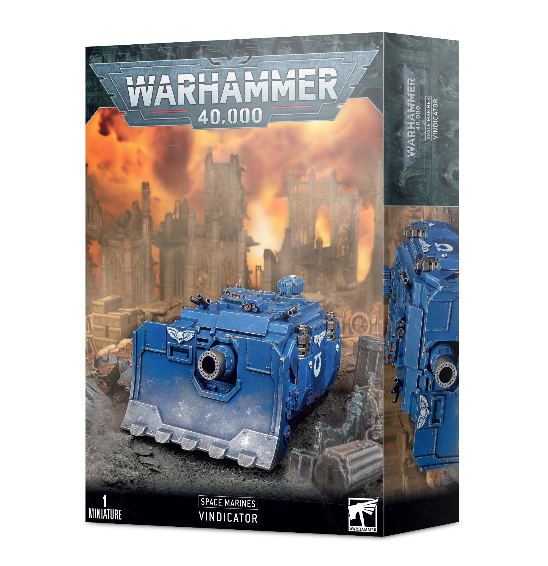 Warhamer 48-25 Space Marines: Vindicator