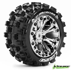 Louise L-T3272C Tire & Wheel ST-MCROSS 2,8" Chrome 0-Offset (2)