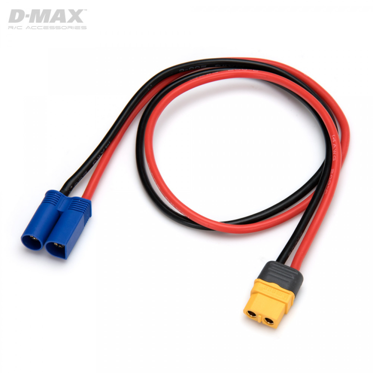 D-Max B9664 Charging Lead EC5 Male to XT60 14AWG 500mm 