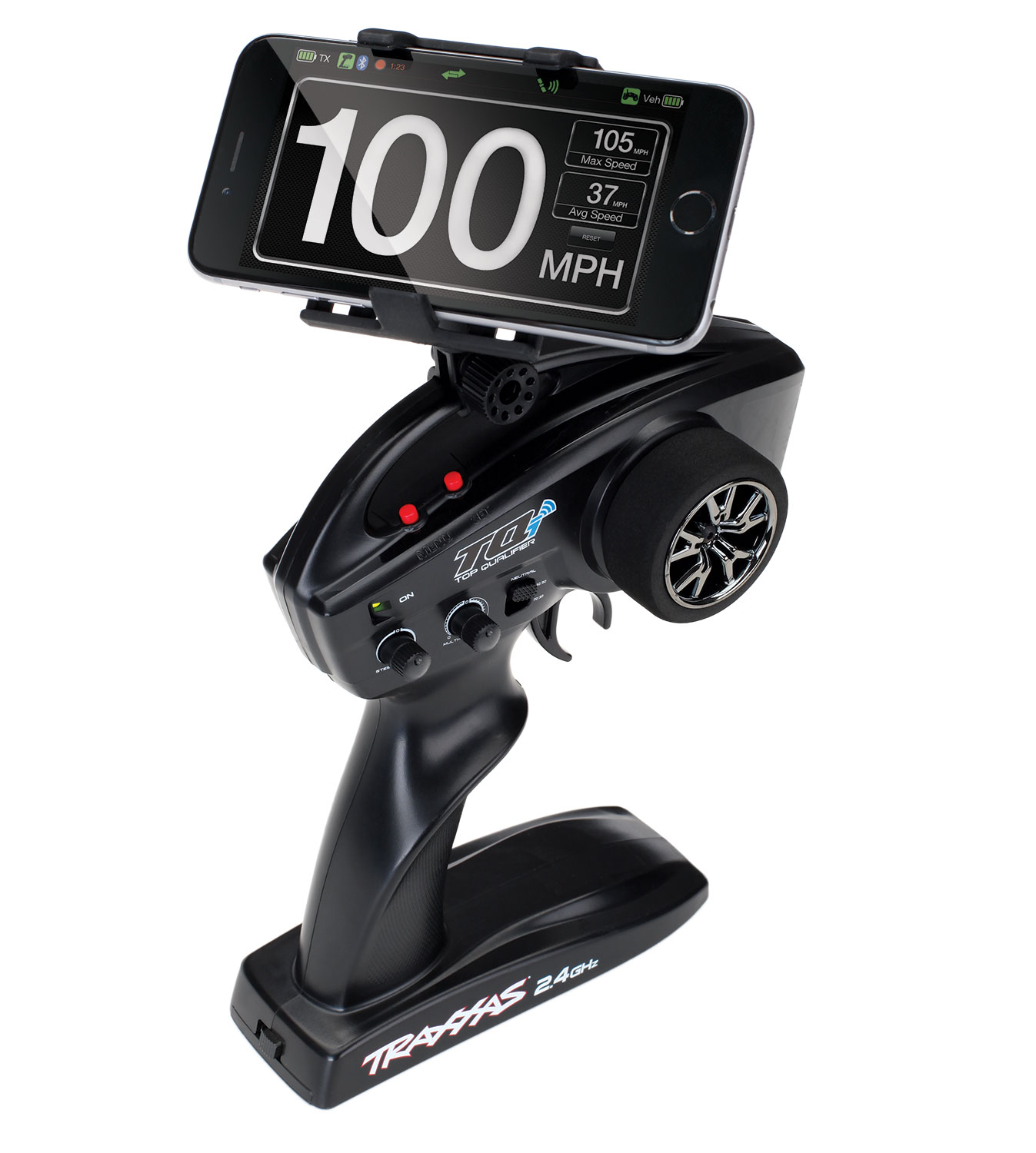 Traxxas 6532 Phone mount, transmitter (fits TQi and Aton® transmitters) - 2