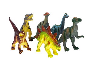 Small dinosaurs - 6 pcs