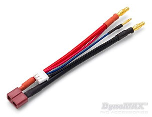 Dynomax B9680 Charge Lead T-Plug 2S Lithium 