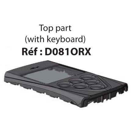 XP D081ORX Top part ORX remote control