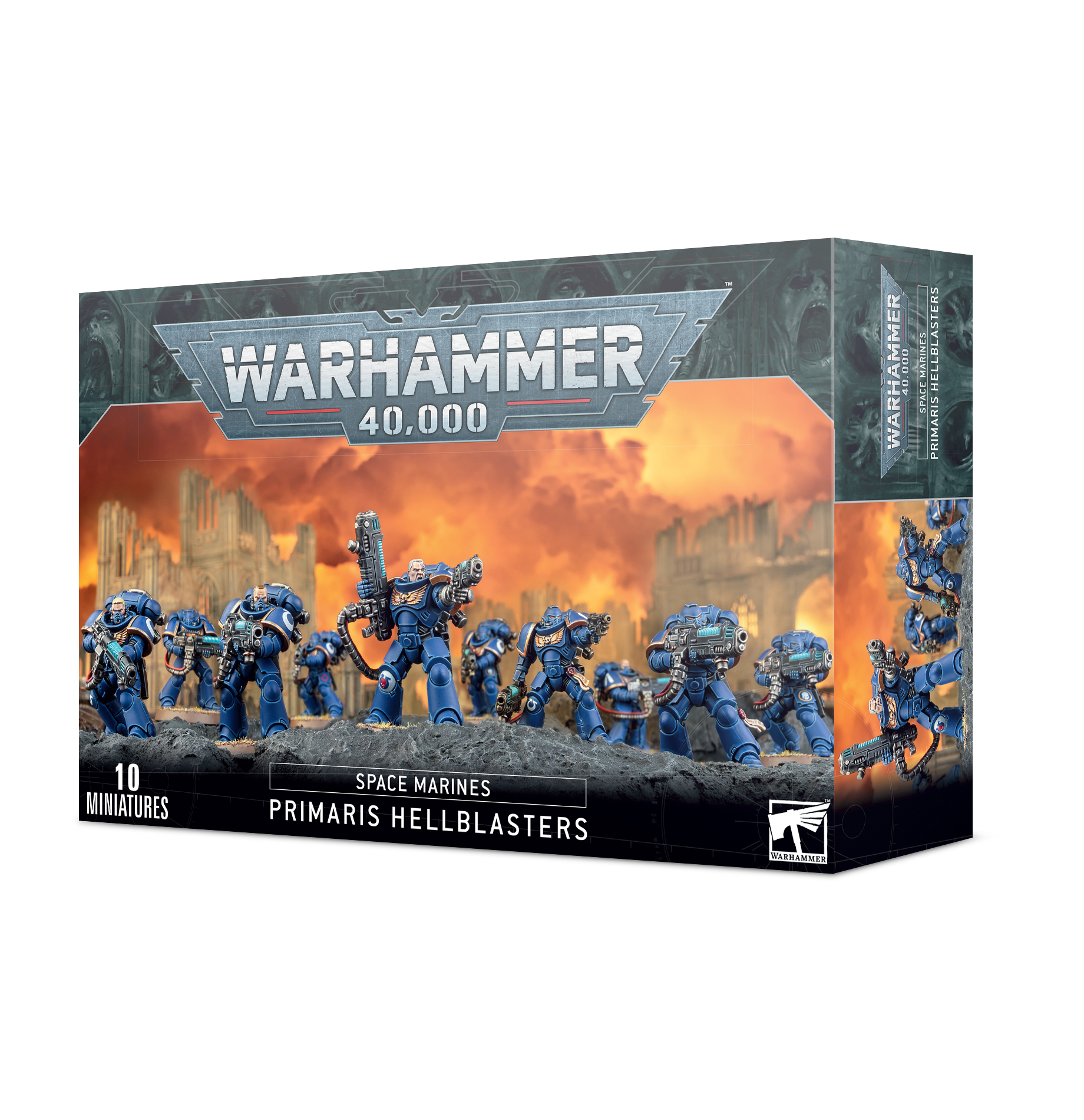 Warhamer 48-76 Space Marines: Hellblaster Squad
