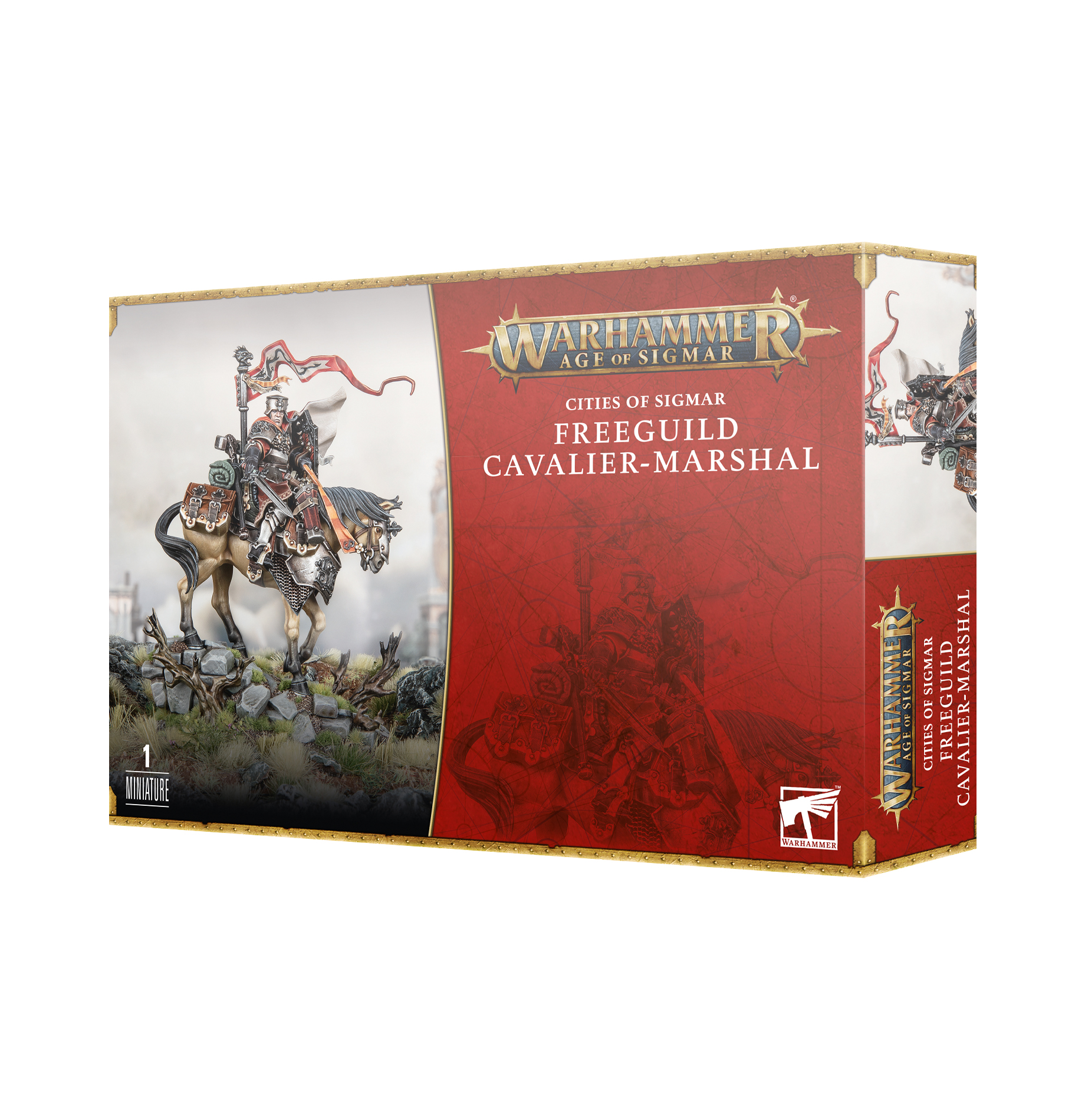 Warhammer 86-05 Cities of Sigmar: Freeguild Cavalier-Marshal