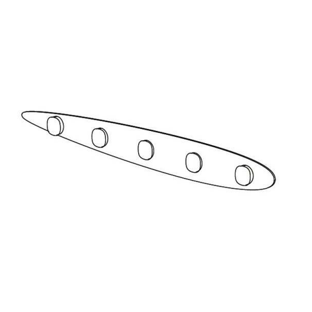 XP D086 Rubber side part (unit)