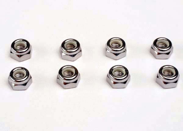 Traxxas 4147 Nuts, 5mm nylon locking (8)