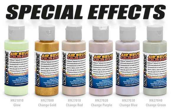 Hobbynox Airbrush Color Change Green 60ml - 4