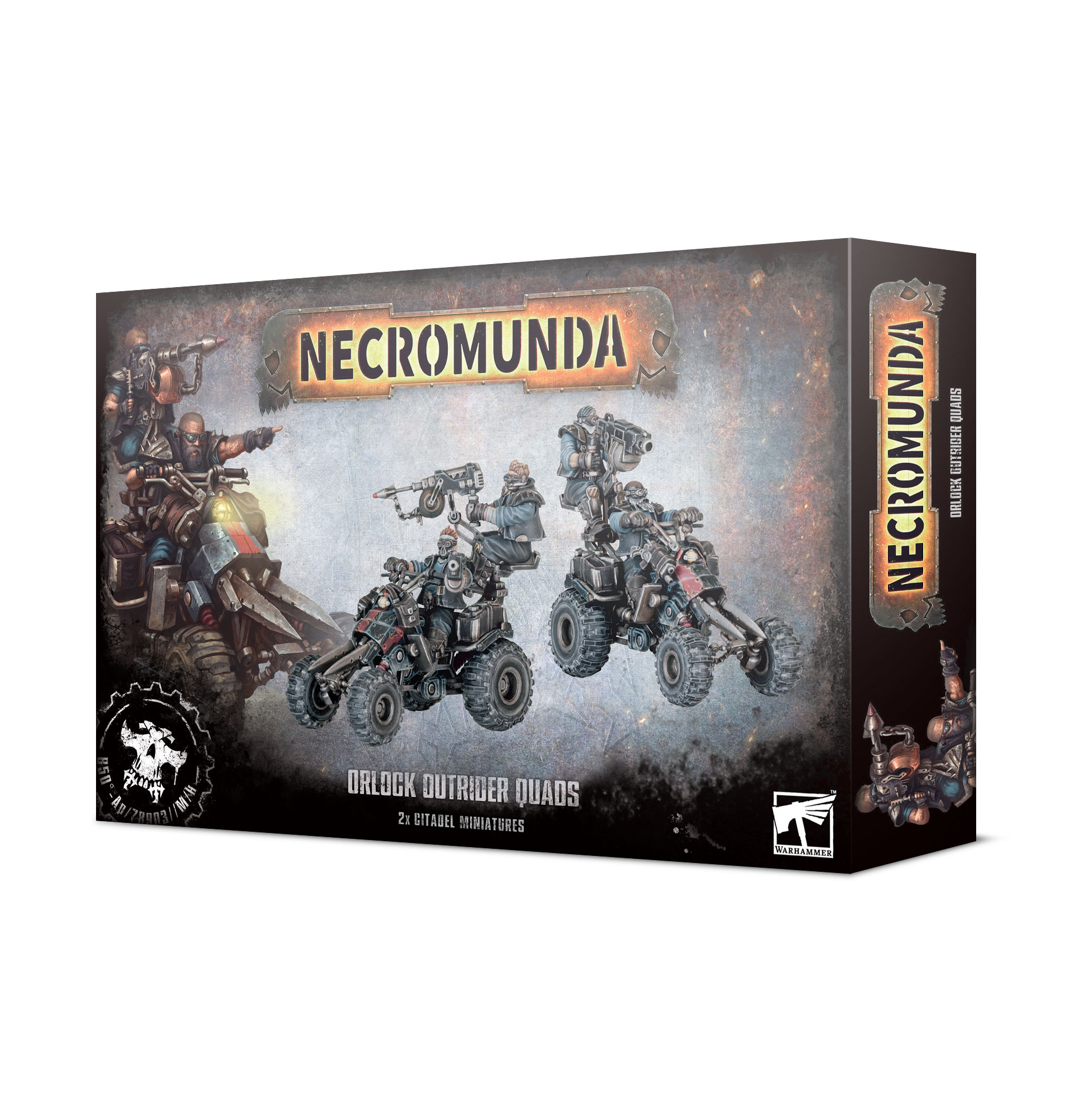 Necromunda 300-98 Orlock Outrider Quads