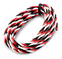 Dynomax B9790 Servo Wire Twisted 22AWG 1m