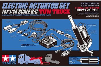 Tamiya 56553 Electric Actuator Set for 1:14 Volvo FH16 Tow Truck
