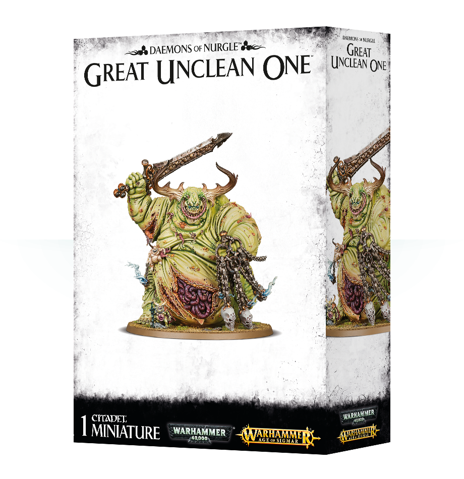 Warhammer 83-41 Age of sigmar  Maggotkin of nurgle, Great unclean one