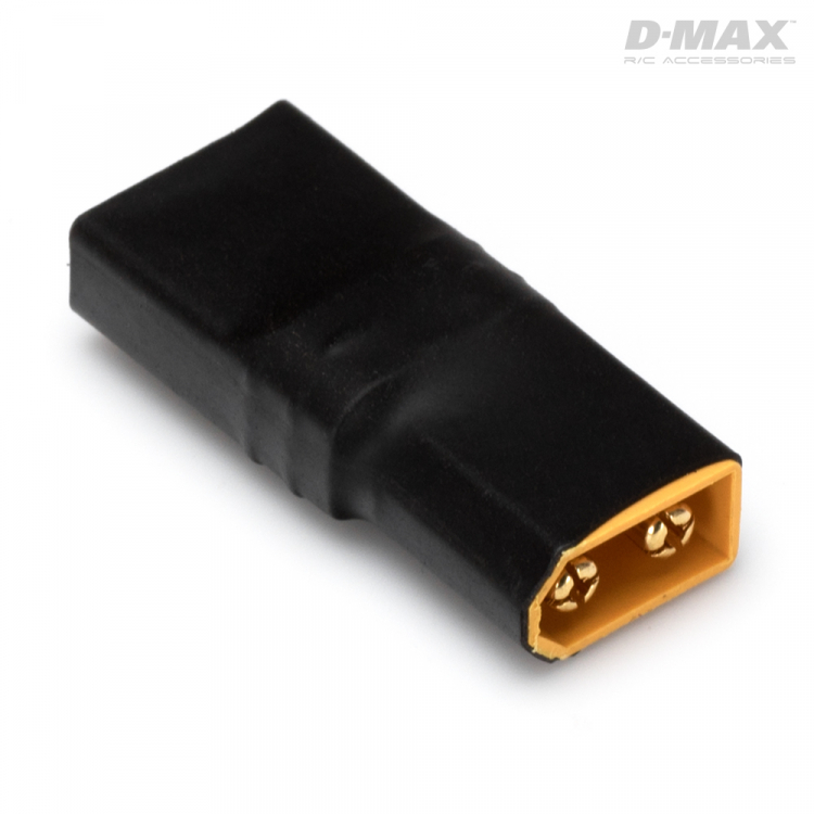 D-max b9832 Connector Adapter XT60 (male) - TRX (female)