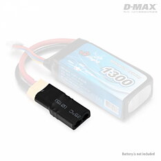 D-max b9832 Connector Adapter XT60 (male) - TRX (female)