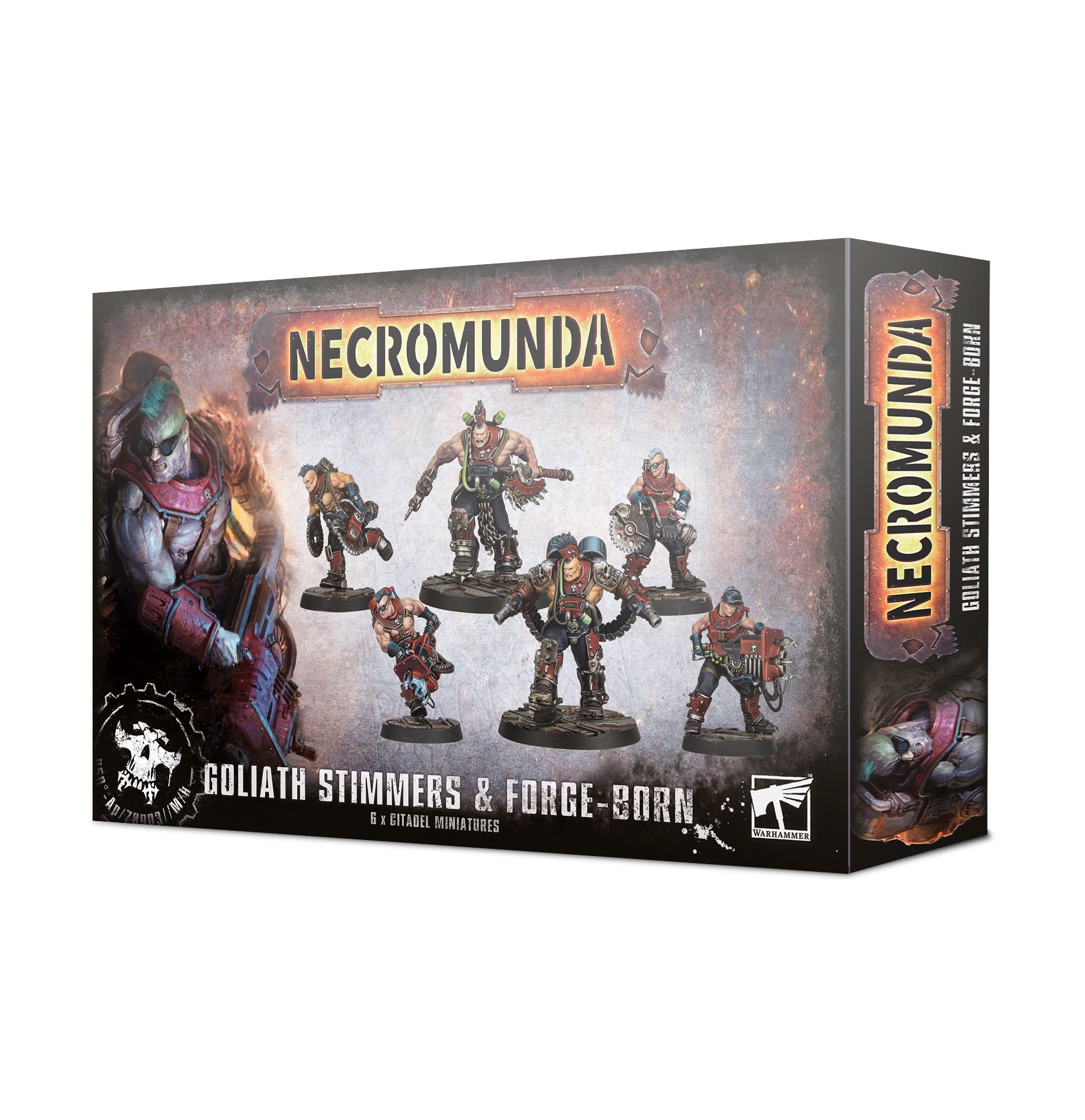 Necromunda 300-62 Goliath Stimmers & Forgeborn