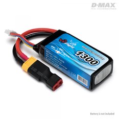 D-max b9831 Connector Adapter XT60 (male) - T-Plug (female)