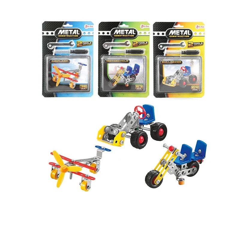 Metal 3D Construction Vehicle assortment