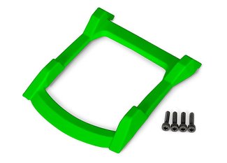 Traxxas 6728G Body Skid Plate Roof Green Rustler 4x4