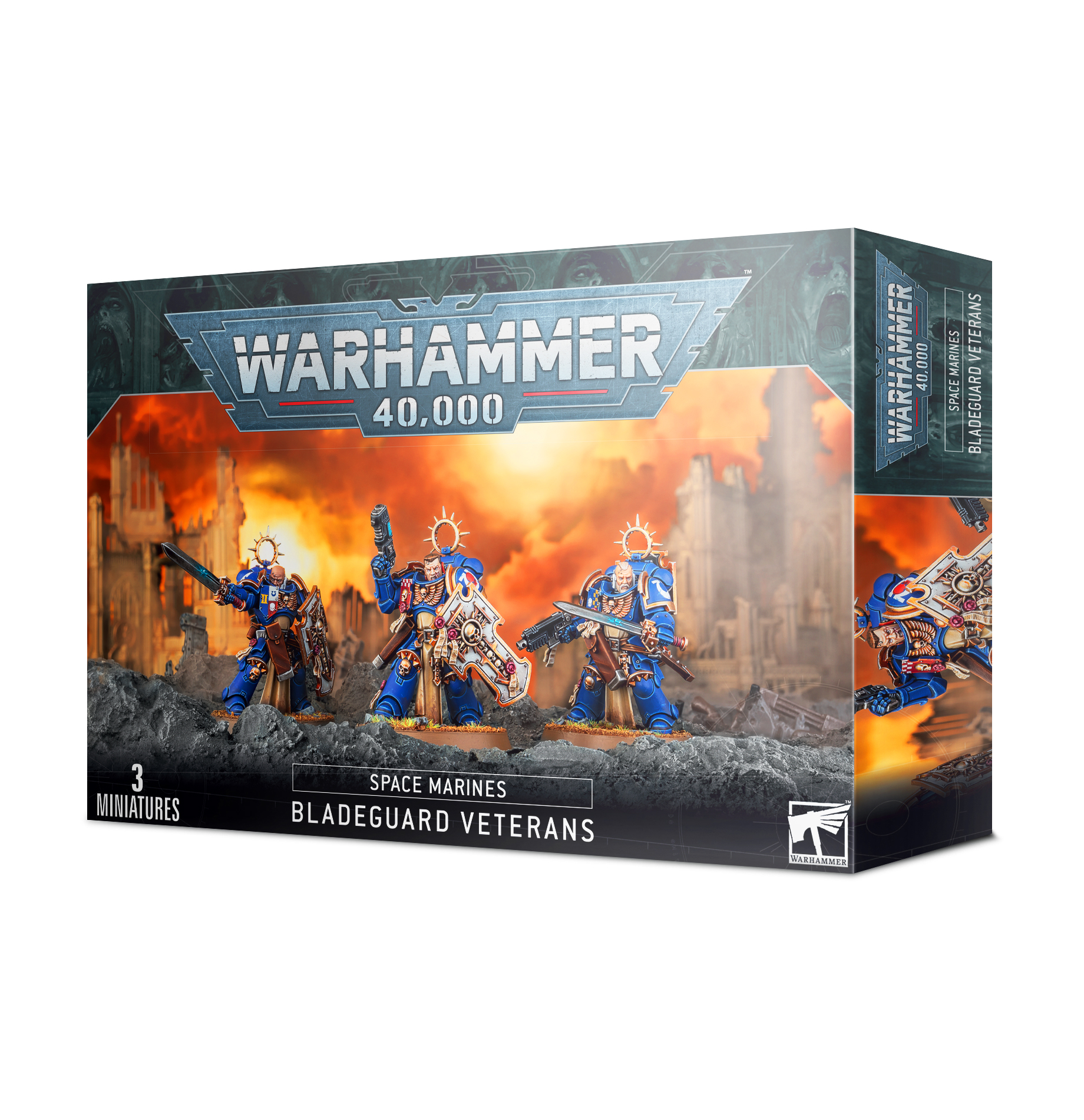 Warhammer 48-44 Space Marines Bladeguard Veterans