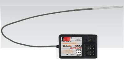 Fly-Sky 3-Channels receiver for FS-GT2B Radio