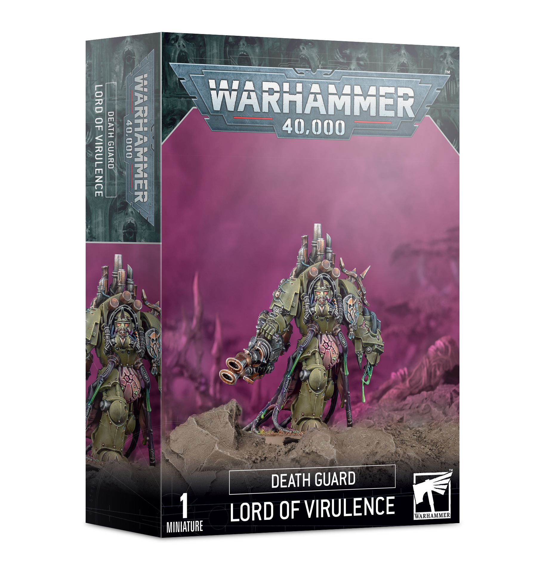 Warhammer 43-77 Death Guard Lord of Virulence