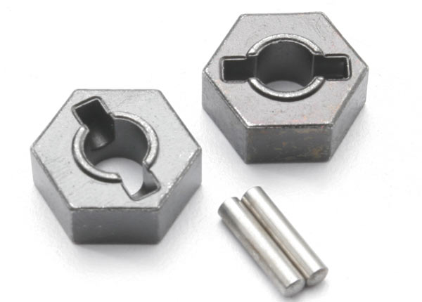 Traxxas 4954R Wheel Hubs Hex 14mm Steel (2) T-Maxx/ Slayer Pro