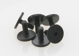 Traxxas 3931 Screws, 3x8mm flat-head machine (hex drive) (6)